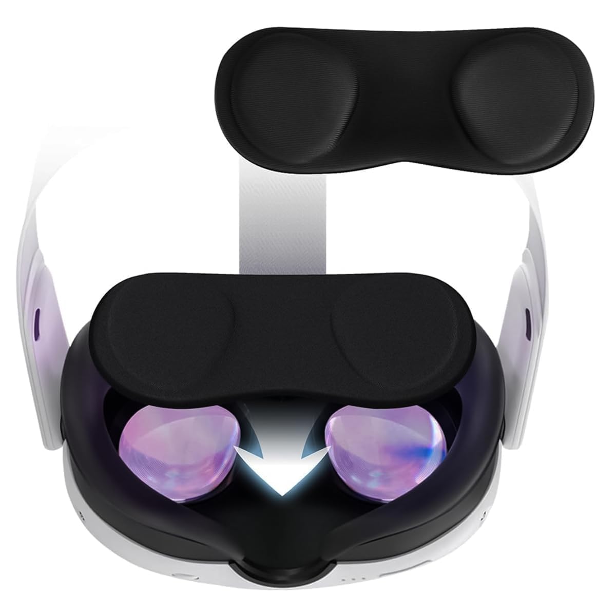 Verilux VR Lens Protect Cover for Valve Index/Quest 3 / Quest 2 / Quest, VR Headset Lens Protector VR Lens Liner VR Lens Cover, Anti Scratch Dustproof Internal Lens Cover, Washable Protective Sleeve Verilux VR Lens Protect Cover for Valve Index/Quest 3 / Quest 2 / Quest, VR Headset Lens Protector VR Lens Liner VR Lens Cover, Anti Scratch Dustproof Internal Lens Cover, Washable Protective Sleeve